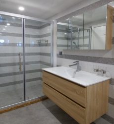 Lower Deck Twin cabin - bathroom